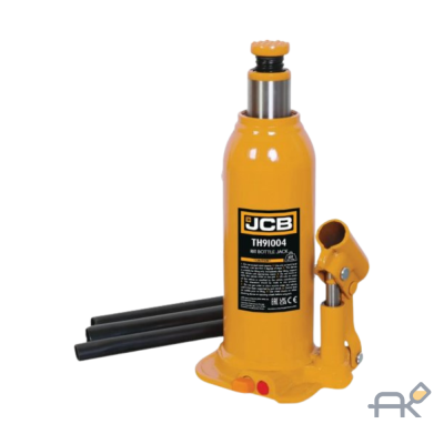 Домкрат бутылочный 10т с клапаном JCB-TH91004